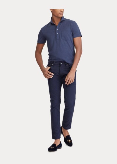 Jeans Ralph Lauren Hombre Azul Marino - Slim Fit Stretch - FBITU8597